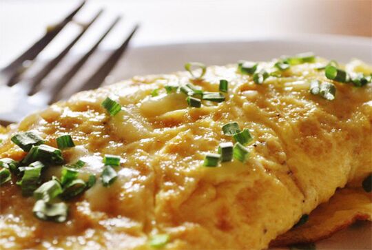 omelettes pour perdre du poids et une bonne nutrition