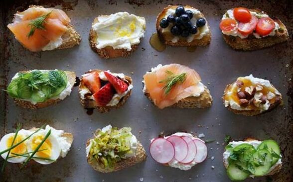 nourriture pour collations avec une nutrition adéquate pour perdre du poids